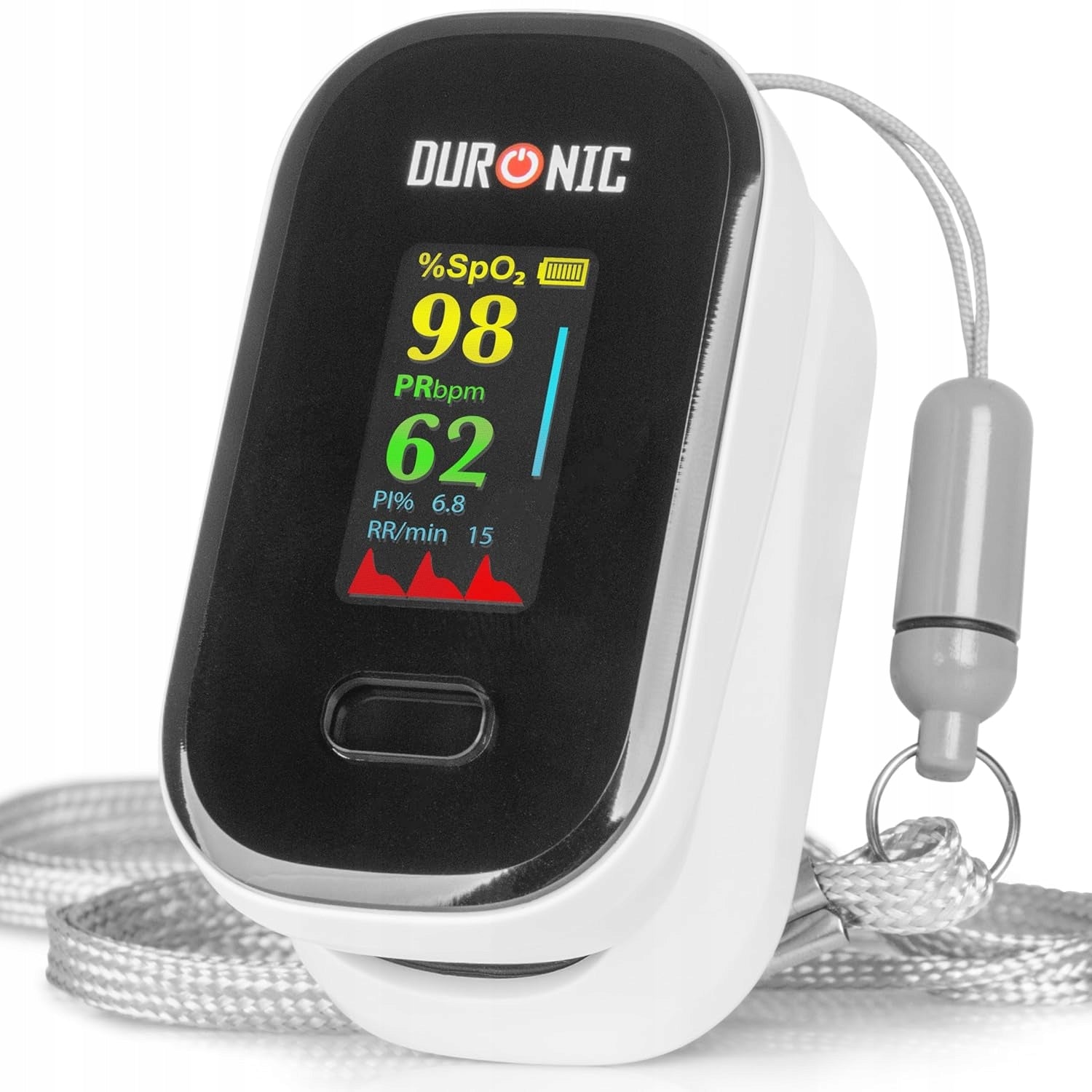 FINGER PULSE OXIMETER FOR CHILDREN AND ADULTS WITH LED DISPLAY