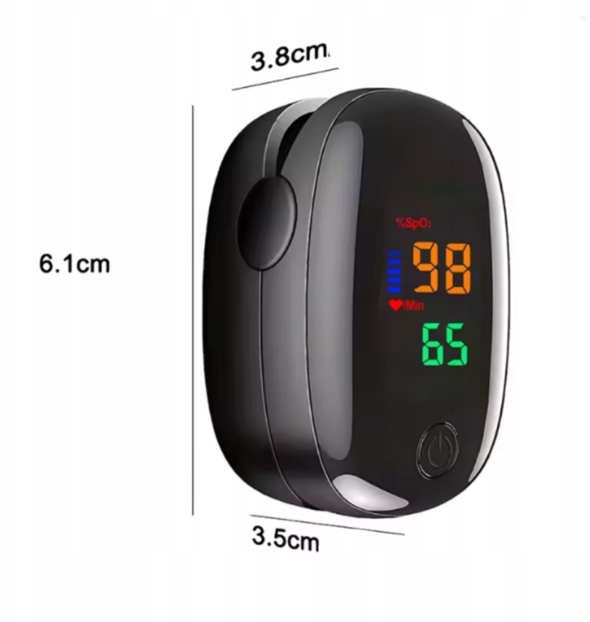 FINGER PULSE OXIMETER HEART RATE AND SATURATION HEART RATE MONITOR PER FINGER Medical device no