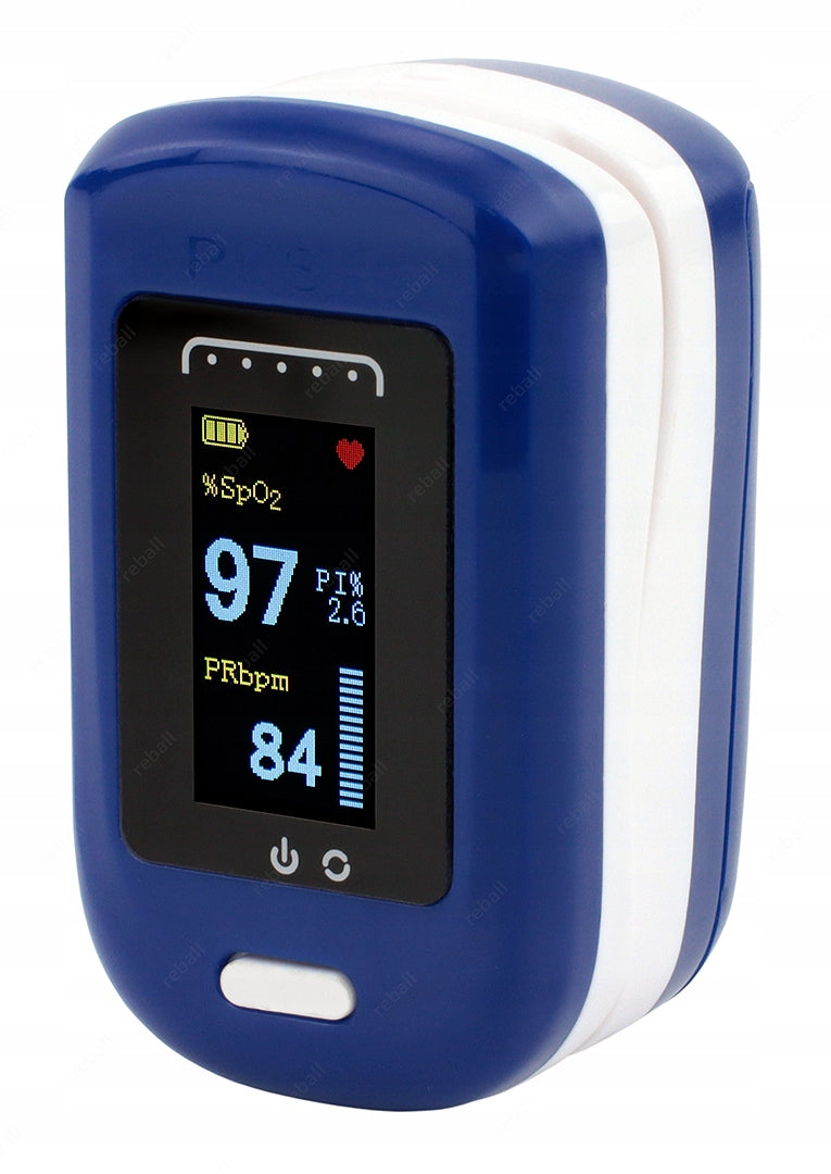 FINGER PULSE OXIMETER HEART RATE MONITOR PRBPM LCD DS101N Brand Pulse Oximeter