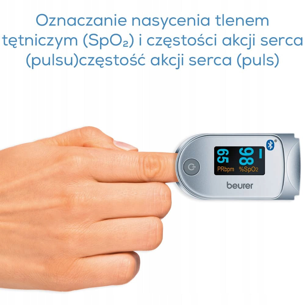 FINGER PULSE OXIMETER WITH BLUETOOTH AND LED DISPLAY FOR SPO2 MEASUREMENT EAN (GTIN) 3606236025434