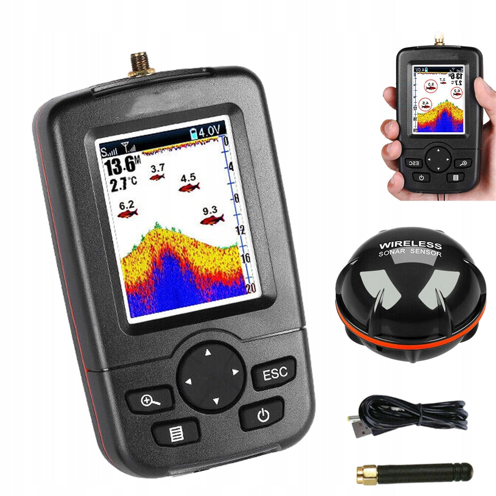 FISH DETECTOR WIRELESS MATRIX ECHO SOUNDER WITH BACKLIGHT 100M Manufacturer code 6TL0249901