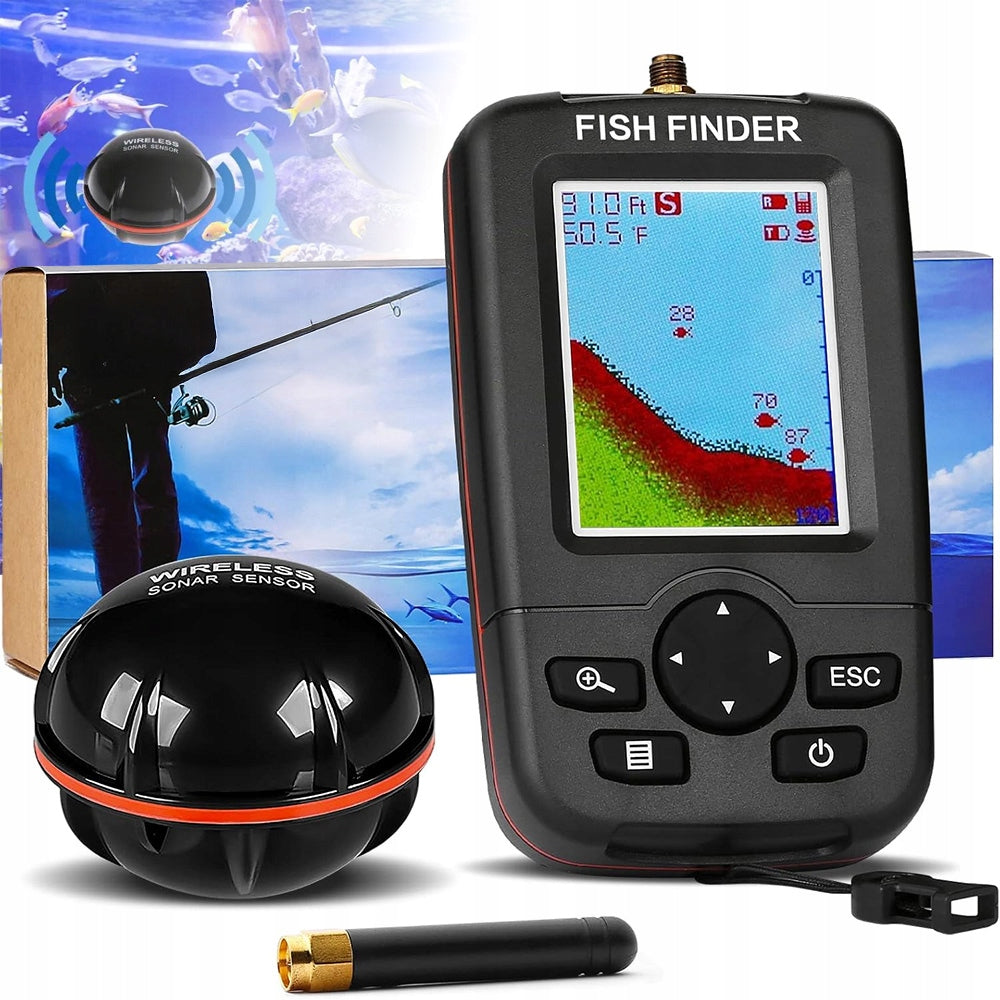 FISH DETECTOR WIRELESS MATRIX ECHO SOUNDER WITH BACKLIGHT 100M