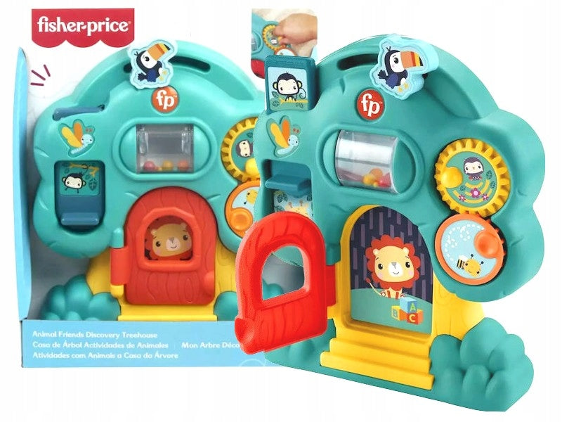 FISHER PRICE ACTIVE HOUSE TREE interactive toy for baby +6 mcy
