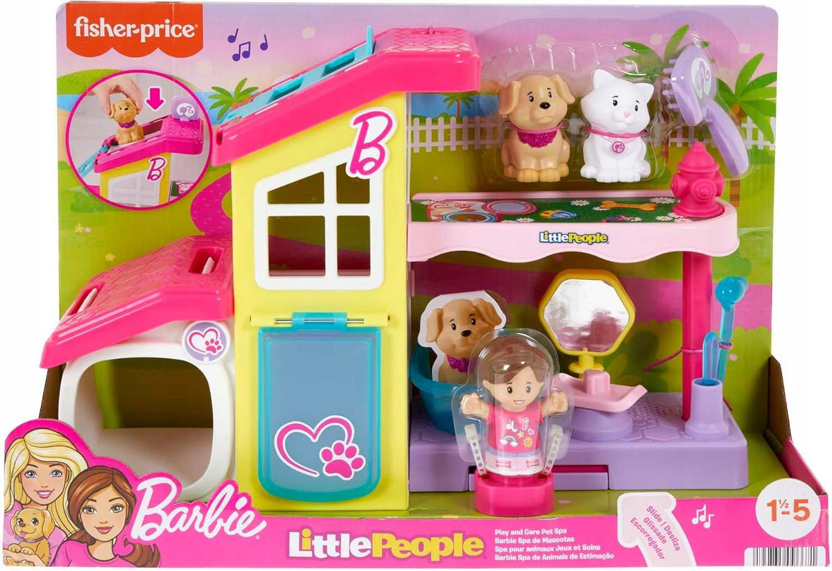 FISHER-PRICE - LITTLE PEOPLE BARBIE PLAY AND CARE PET SPA (HJW76)