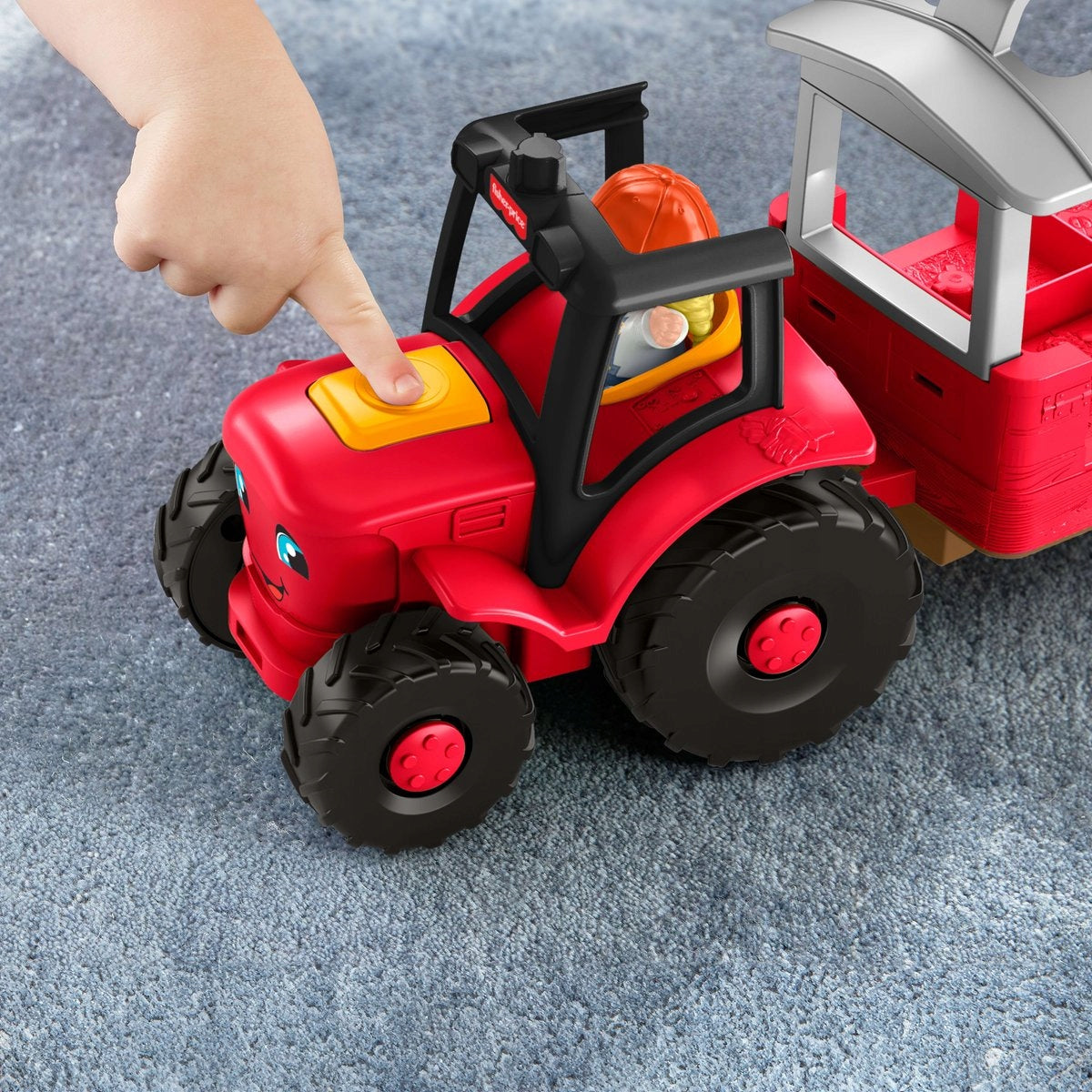 FISHER PRICE LITTLE PEOPLE TRACTOR FARM, interactive toy for toddler Brand Fisher-Price