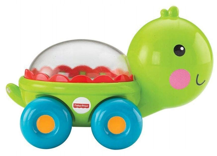 FISHER-PRICE RIDING ANIMALS TURTLE WITH WHEELS BFH75 Packaging status original