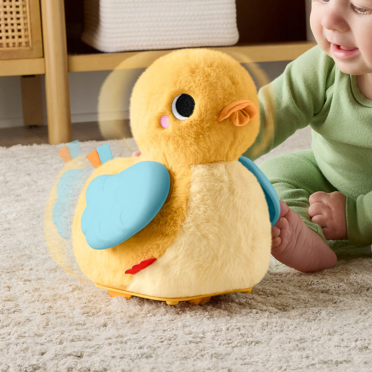 FISHER PRICE RIDING DUCK KIWACZKA 4IN1 TOY FOR LEARNING TO CRAWL Brand Fisher-Price