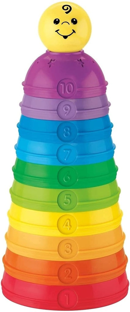 FISHER PRICE SETTING CUPS for toddler pyramid puzzle W4472 Brand Fisher-Price