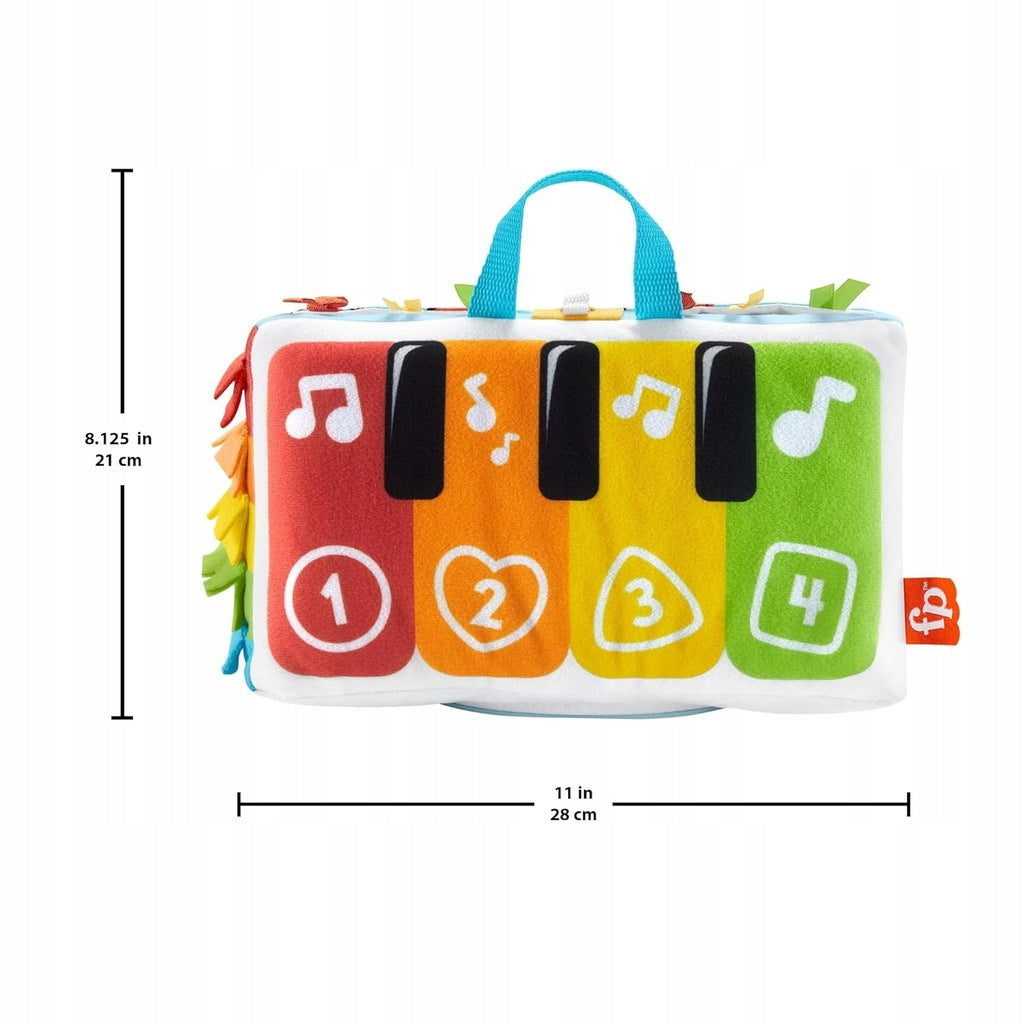 FISHER PRICE SOFT PIANO sensory toy for baby +0 months Brand Fisher-Price