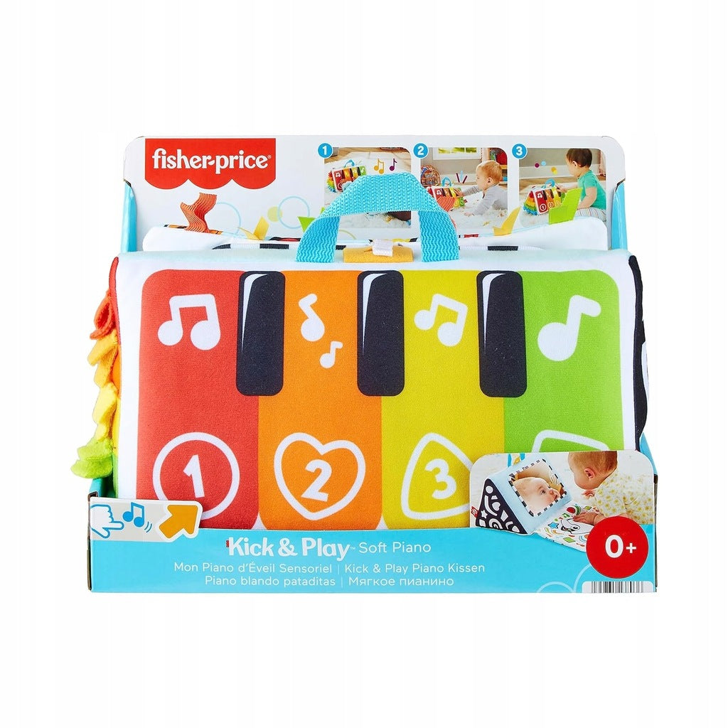 FISHER PRICE SOFT PIANO sensory toy for baby +0 months Packaging status original