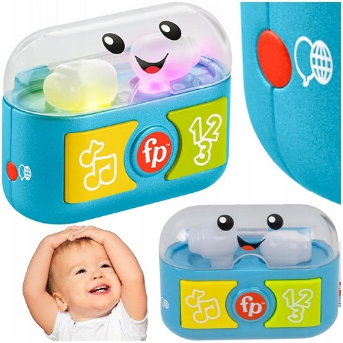FISHER PRICE WIRELESS HEADPHONES LAUGH & LEARN INTERACTIVE EDUCATIONAL