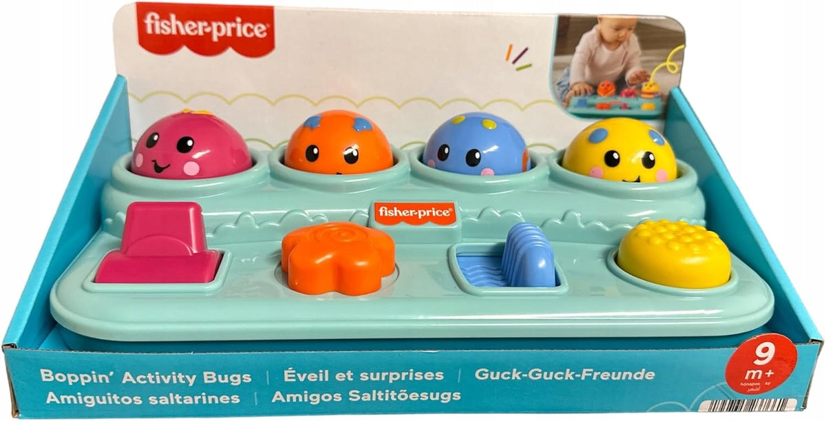 FISHER PRICE WORMS PLAYFISHERS jumping animals, for baby +9 m Packaging status original