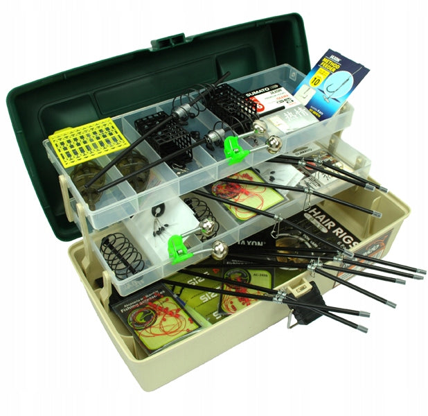 FISHING BOX for the ground JAXON set of 130 accessories Manufacturer code 130 akcesoriów