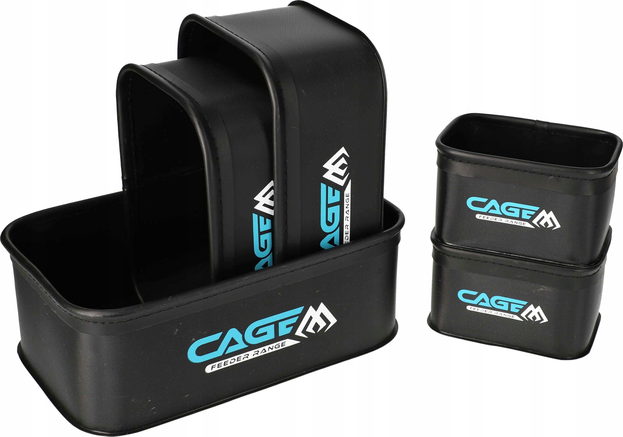 FISHING CONTAINER SET OF CONTAINERS MIKADO EVA CAGE BAIT BOX SYSTEM 003