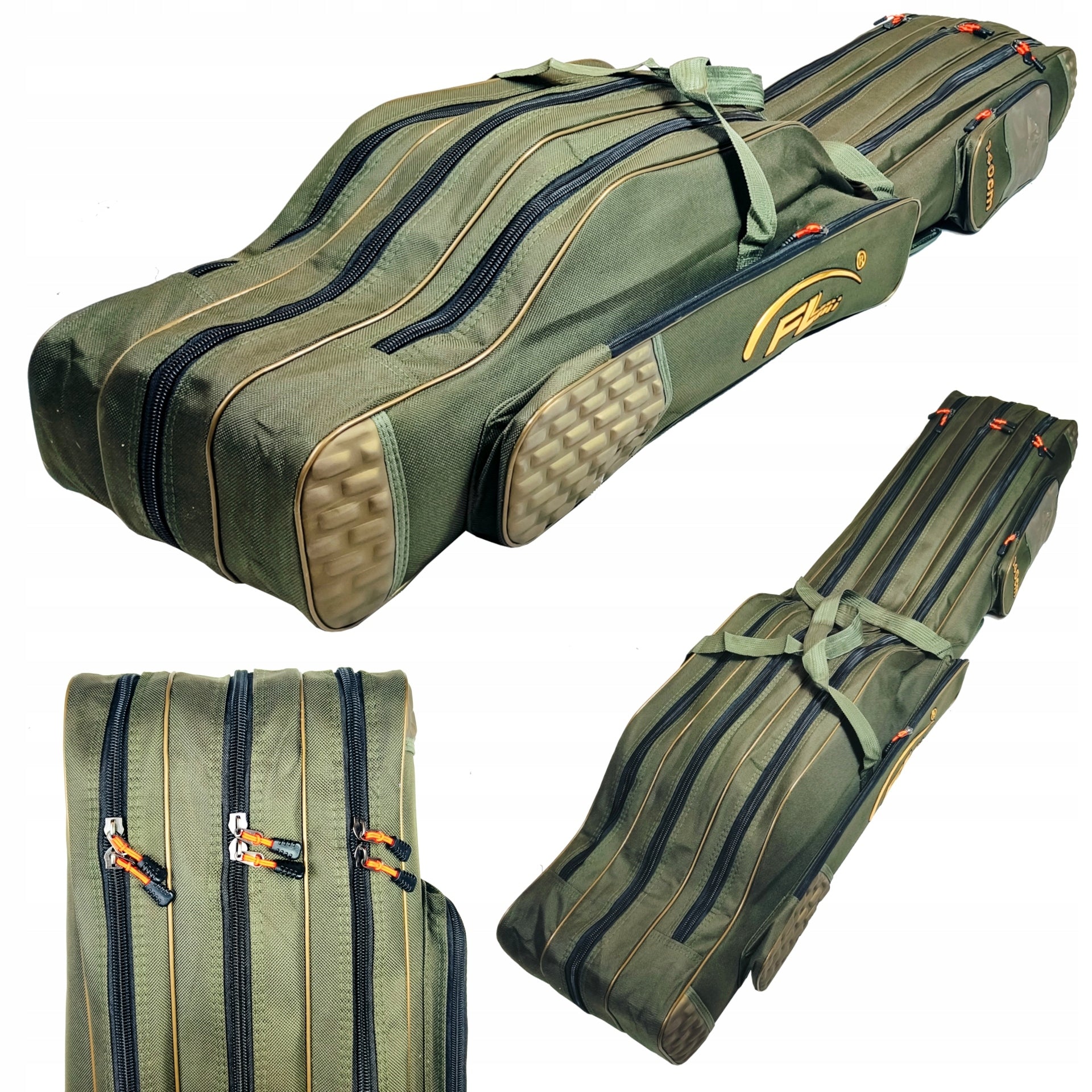 FISHING COVER FL 160 cm 3 PADDED CHAMBERS