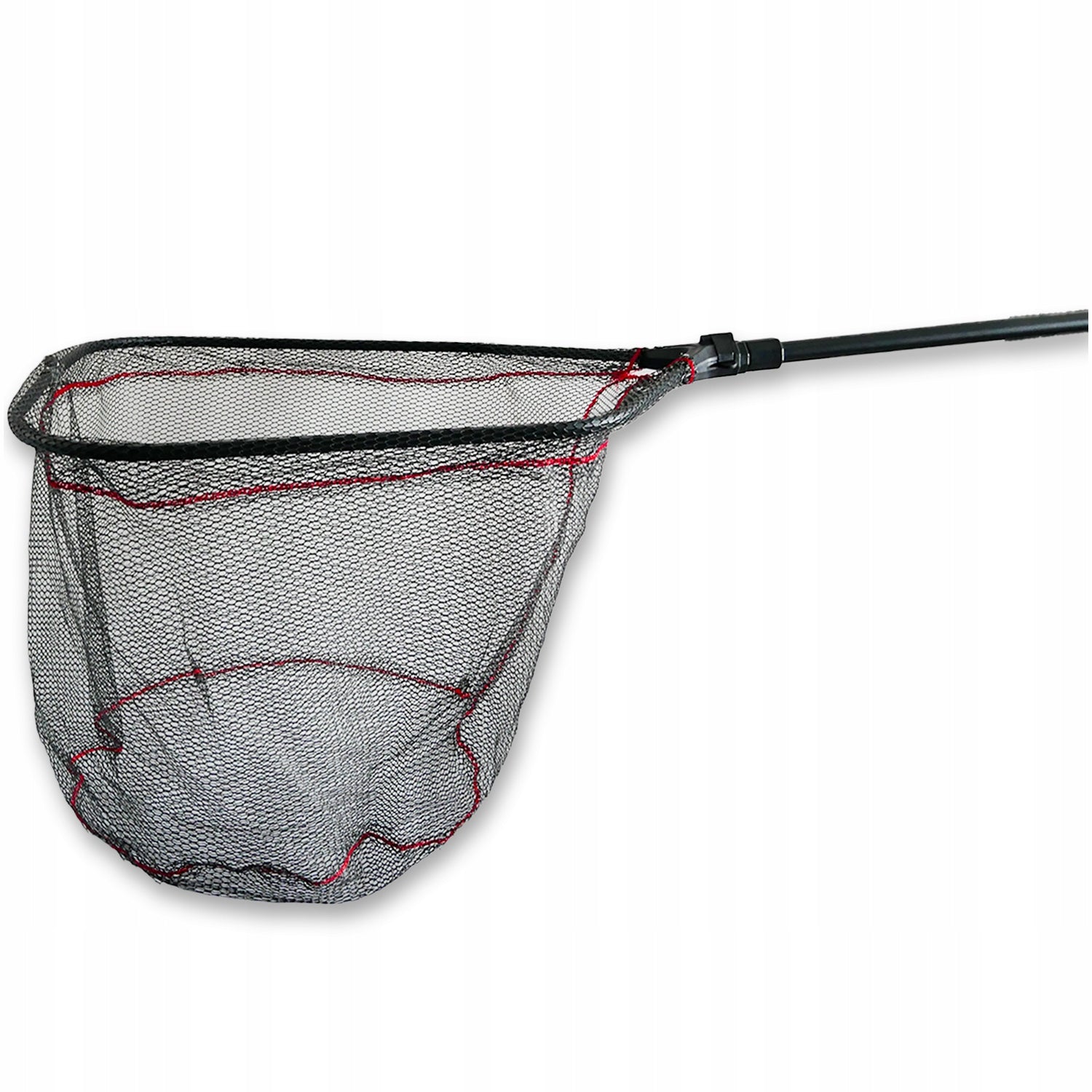 FISHING LANDING NET RUBBERIZED TELESCOPE LARGE STRONG SOLID QUICK-DRYING Manufacturer code GOMOWANY
