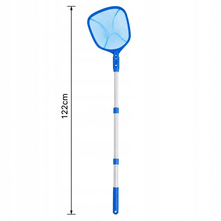 FISHING POOL CLEANING NET LANDING NET PICKER + TELESCOPIC POLE Packaging status original