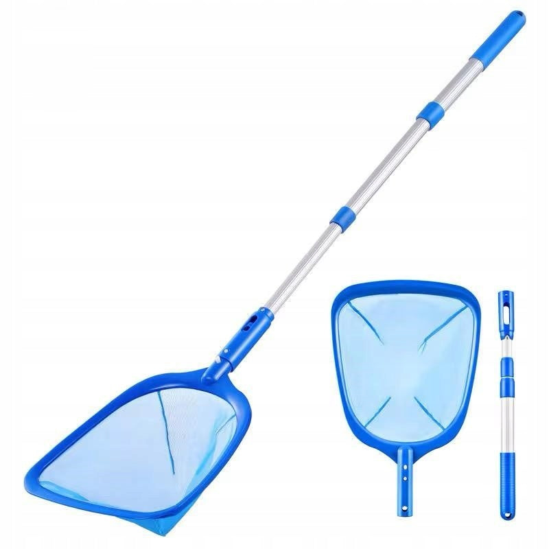 FISHING POOL CLEANING NET LANDING NET PICKER + TELESCOPIC POLE