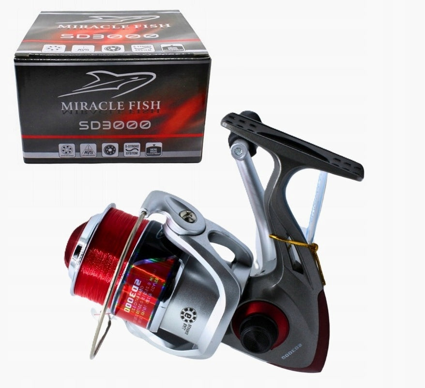 FISHING REEL SPINNING FLOAT GROUND METHODS FEEDER FEDER SD3000+ FISHING LINE