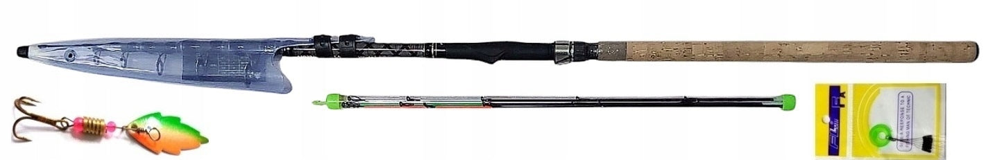 FISHING ROD FEEDER TELESCOPE 3,60m FL 60-180g THREE TIPS LIGHT AND STRONG+FREEBIE