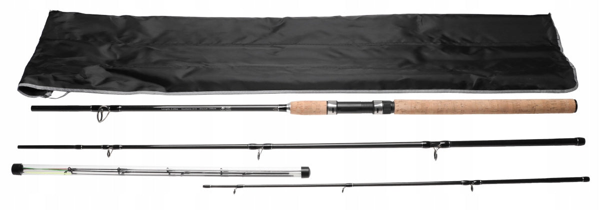 FISHING ROD Rumpol 300cm FEEDER CARBON SAMURAI 3,0m 120g 3 Peaks 110322