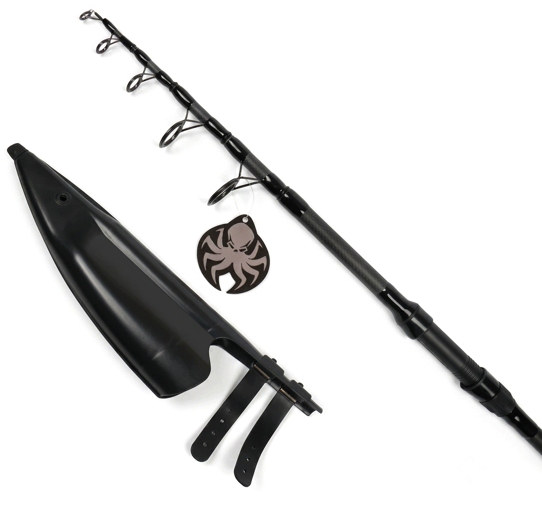 FISHING SET CARP FISHING ROD REEL KRAKEN 3.6M TELE CARP+PLECIONKA Packaging status original