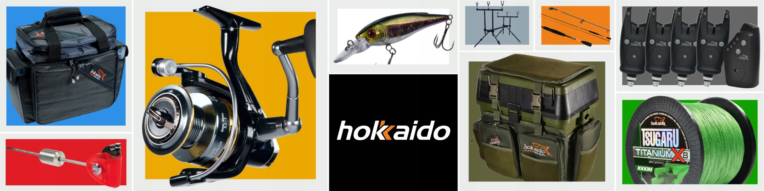 FISHING SET FLOAT ROD 3.0M REEL Brand Hokkaido