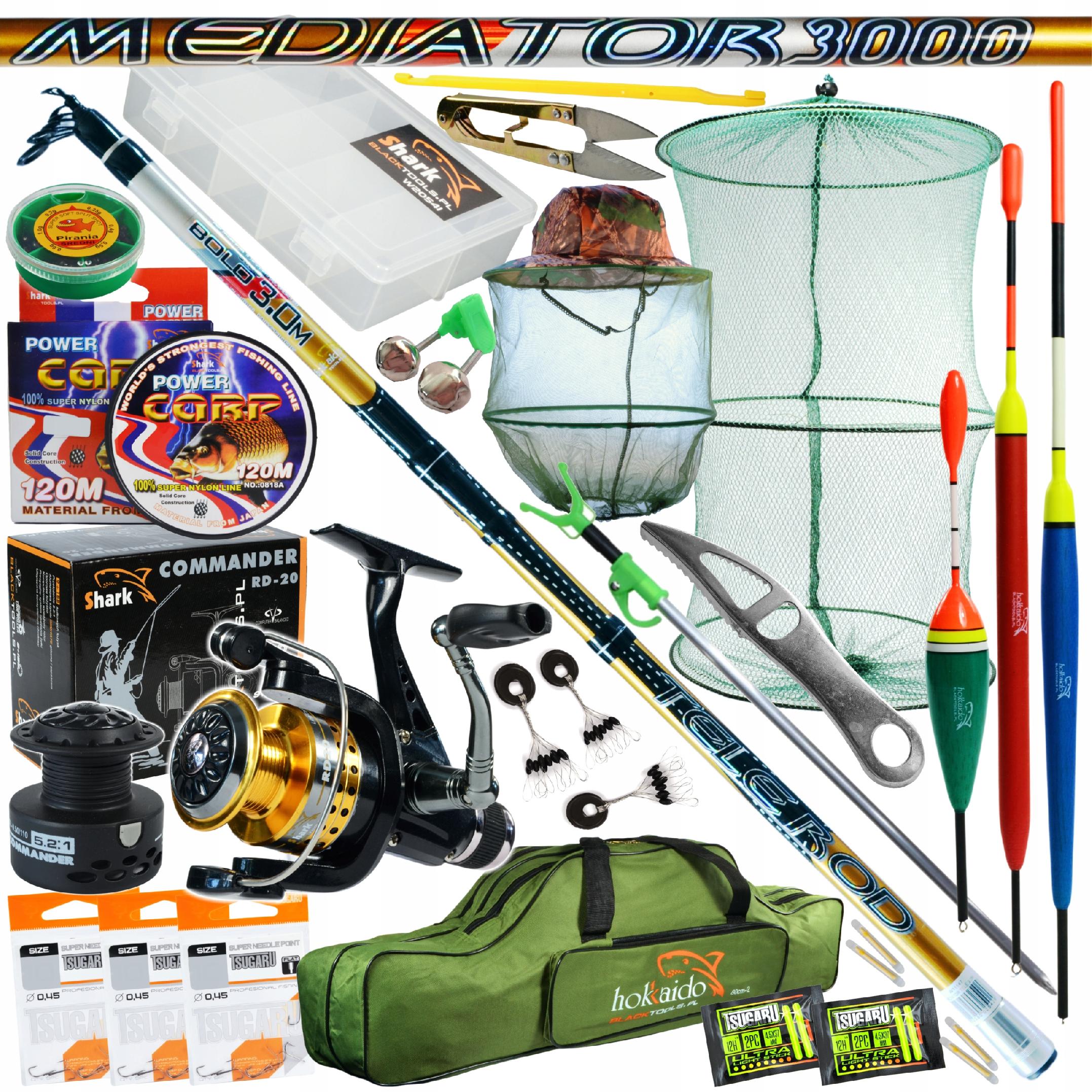 FISHING SET FLOAT ROD 3.0M REEL