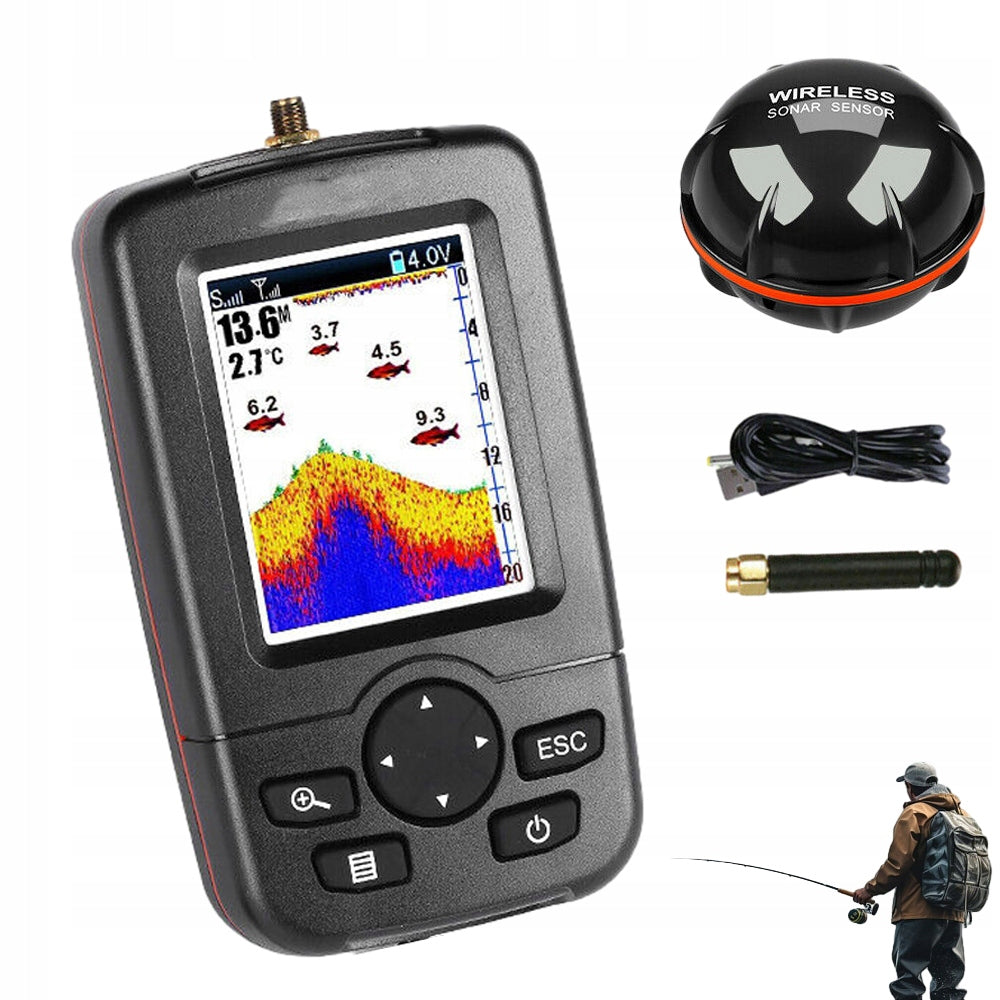 FISHING SONAR 100m WITH LED DISPLAY FOR ANGLERS Manufacturer code Smart Sonar PRO