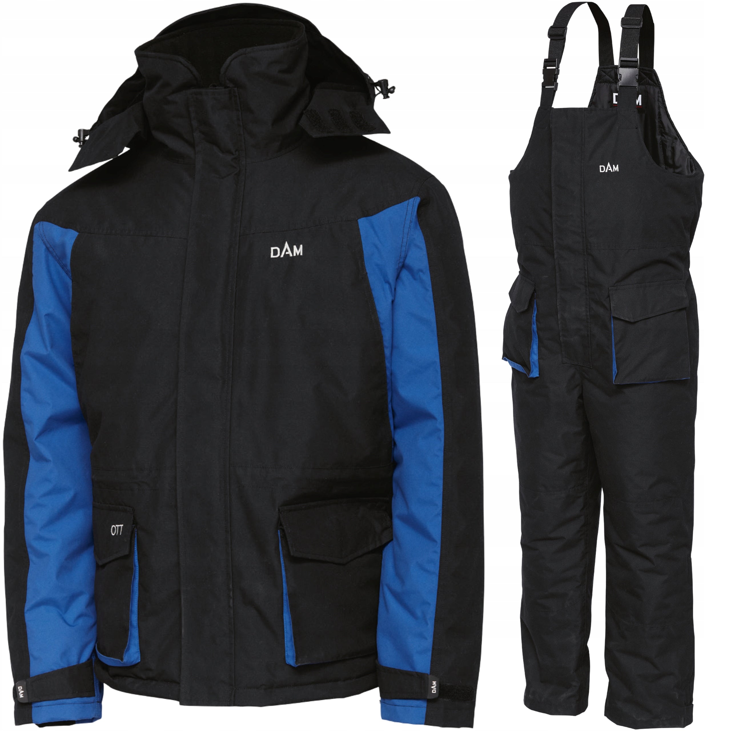 FISHING SUIT DAM JACKET + TROUSERS O.T.T. THERMAL M