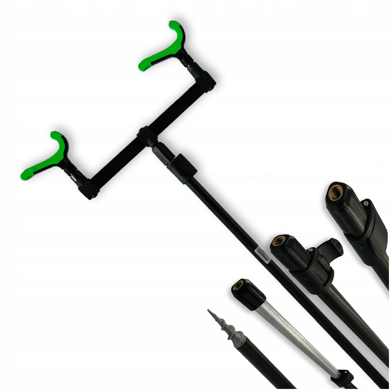 FISHING SUPPORT BUZZBARS FEEDER STAND FOR 2 RODS SOLID EAN (GTIN) 5907381860207