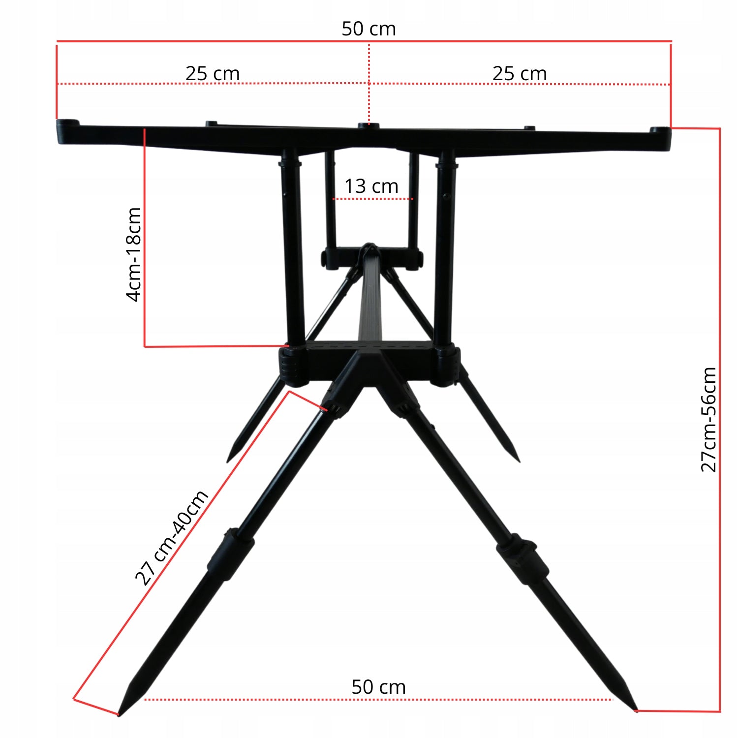 FISHING TRIPOD ROD FOR CARP STAND 2x BEACON 2x SWINGER Packaging status original