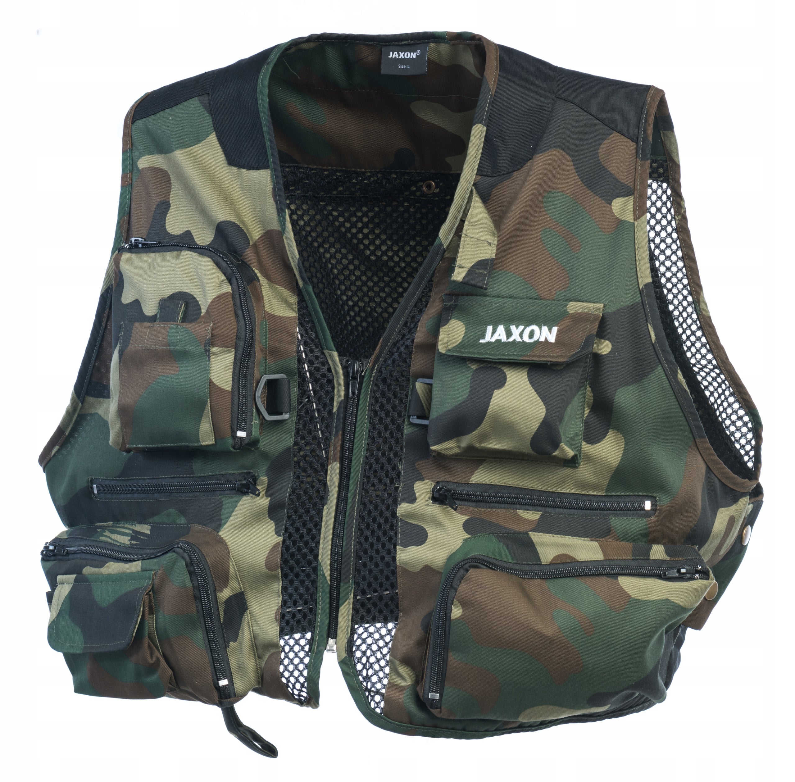 FISHING VEST JAXON UJ-FRB SIZE XXXL Color multicolor