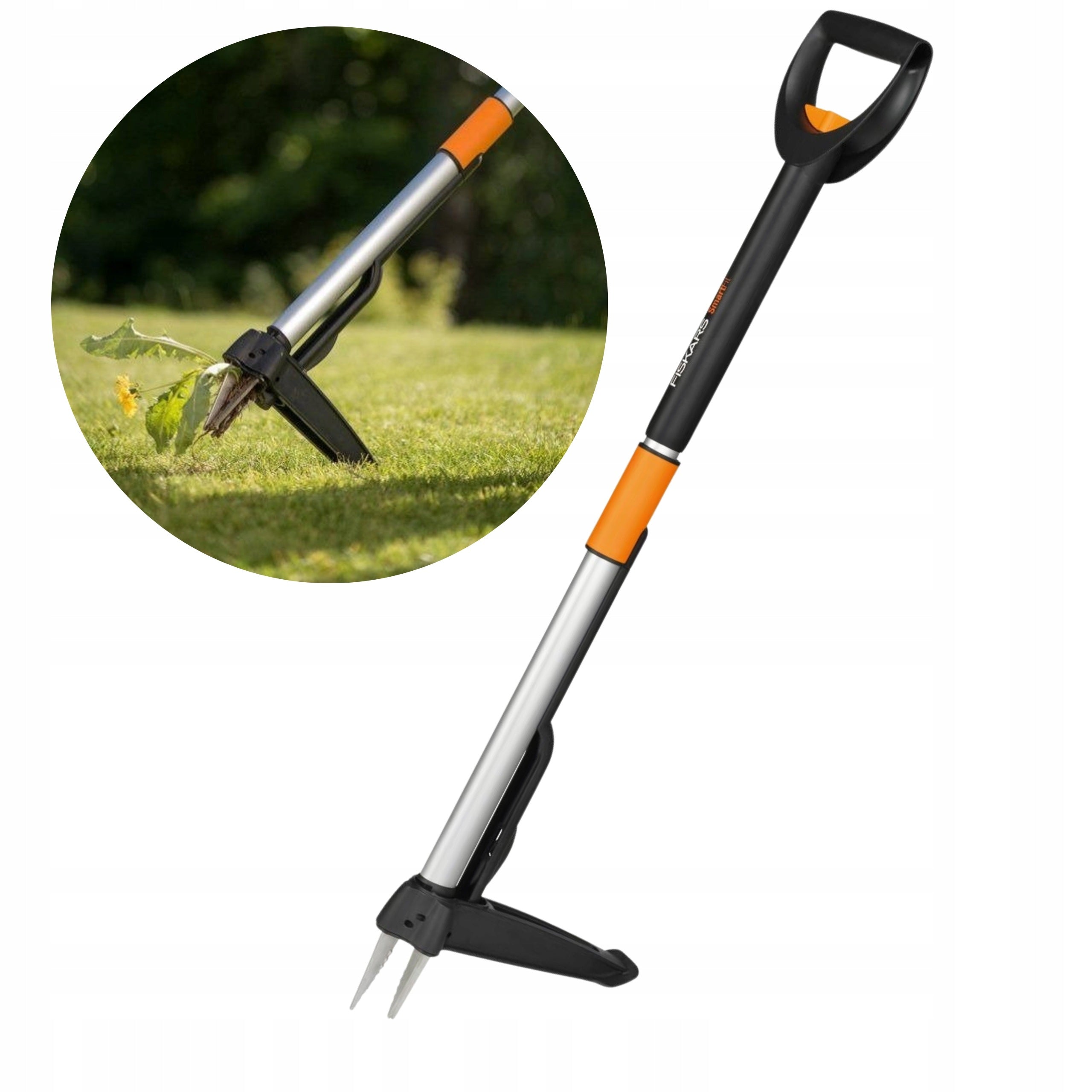 FISKARS 1020125 TELESCOPIC WEED PICKER SMARTFIT 1,2 m
