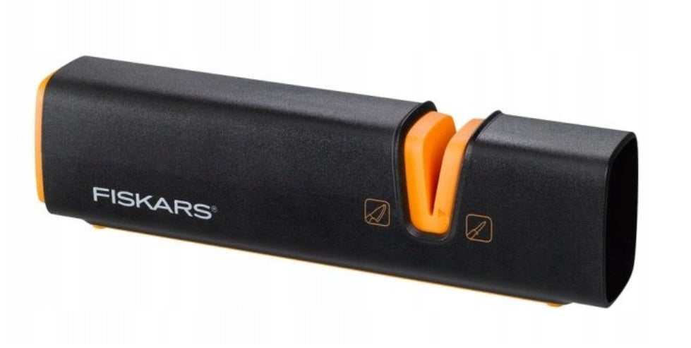 FISKARS EDGE KNIFE SHARPENER BLACK TWO-PHASE CERAMIC PREMIUM 1003098 Manufacturer code Roll-Sharp