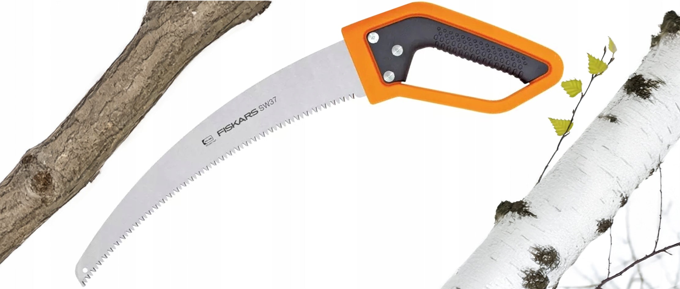 FISKARS HAND SAW SERRATED SHARP BLADE FOR BRANCH FOX TAIL GARDEN SW37 M Brand Fiskars