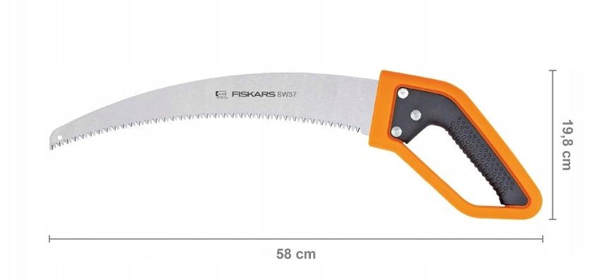 FISKARS HAND SAW SERRATED SHARP BLADE FOR BRANCH FOX TAIL GARDEN SW37 M Manufacturer code SW37