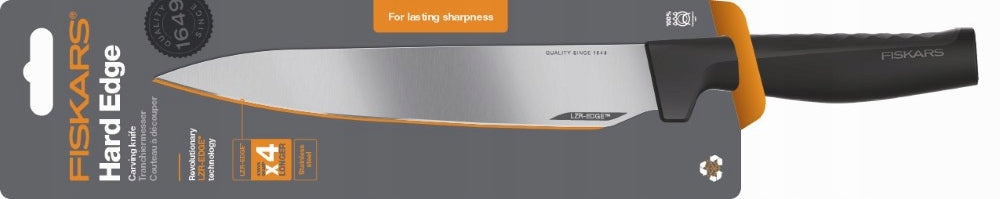 FISKARS Hard Edge Meat Serving Knife 22 cm Kitchen Universal Brand Fiskars