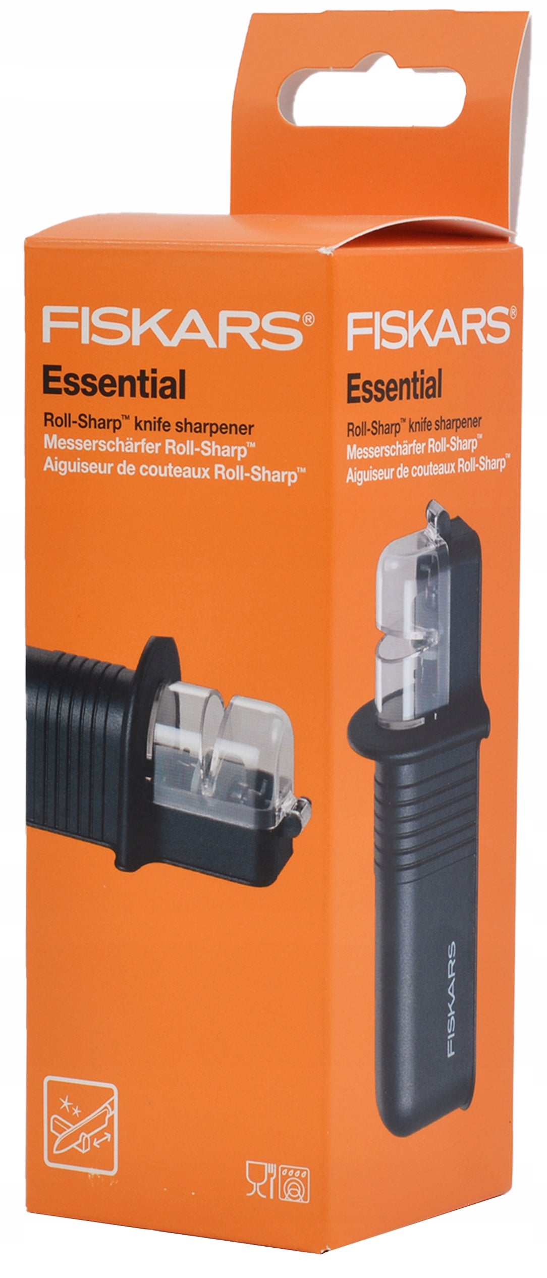 FISKARS KITCHEN KNIFE SHARPENING KNIFE ROLL SHARP CERAMIC Brand Fiskars