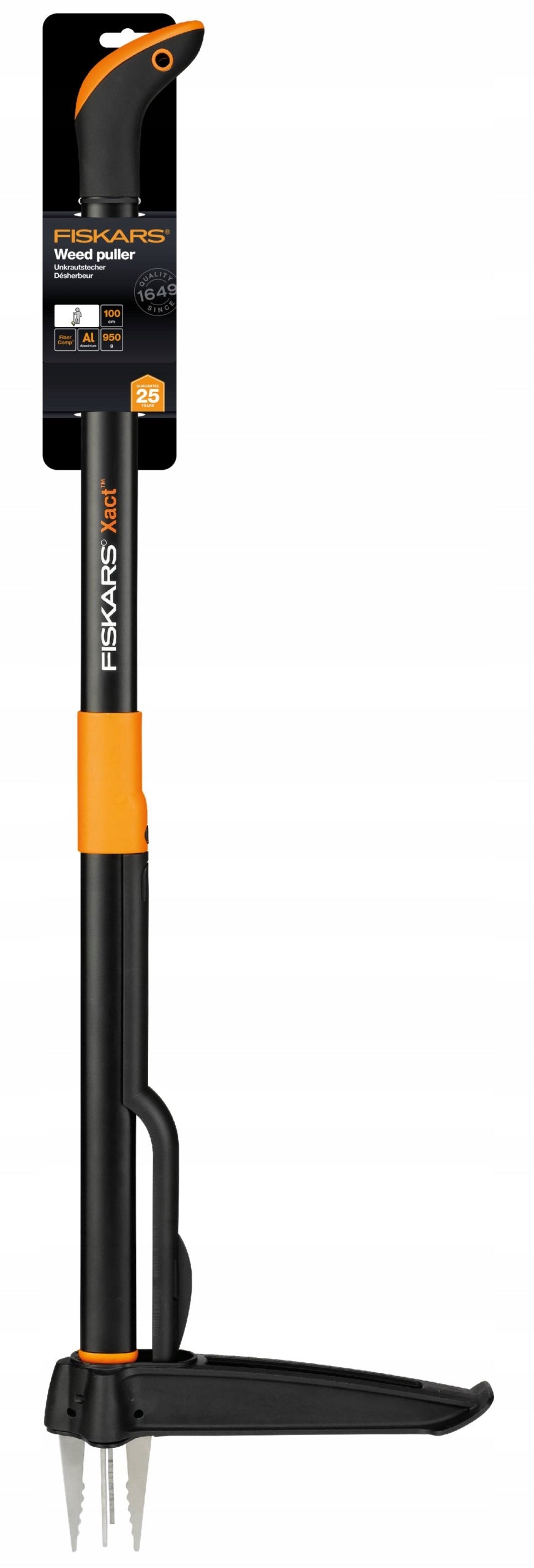 FISKARS PICKER FOR WEEDS DANDELION ROOTS GARDEN WEEDER CUTTER Packaging status original