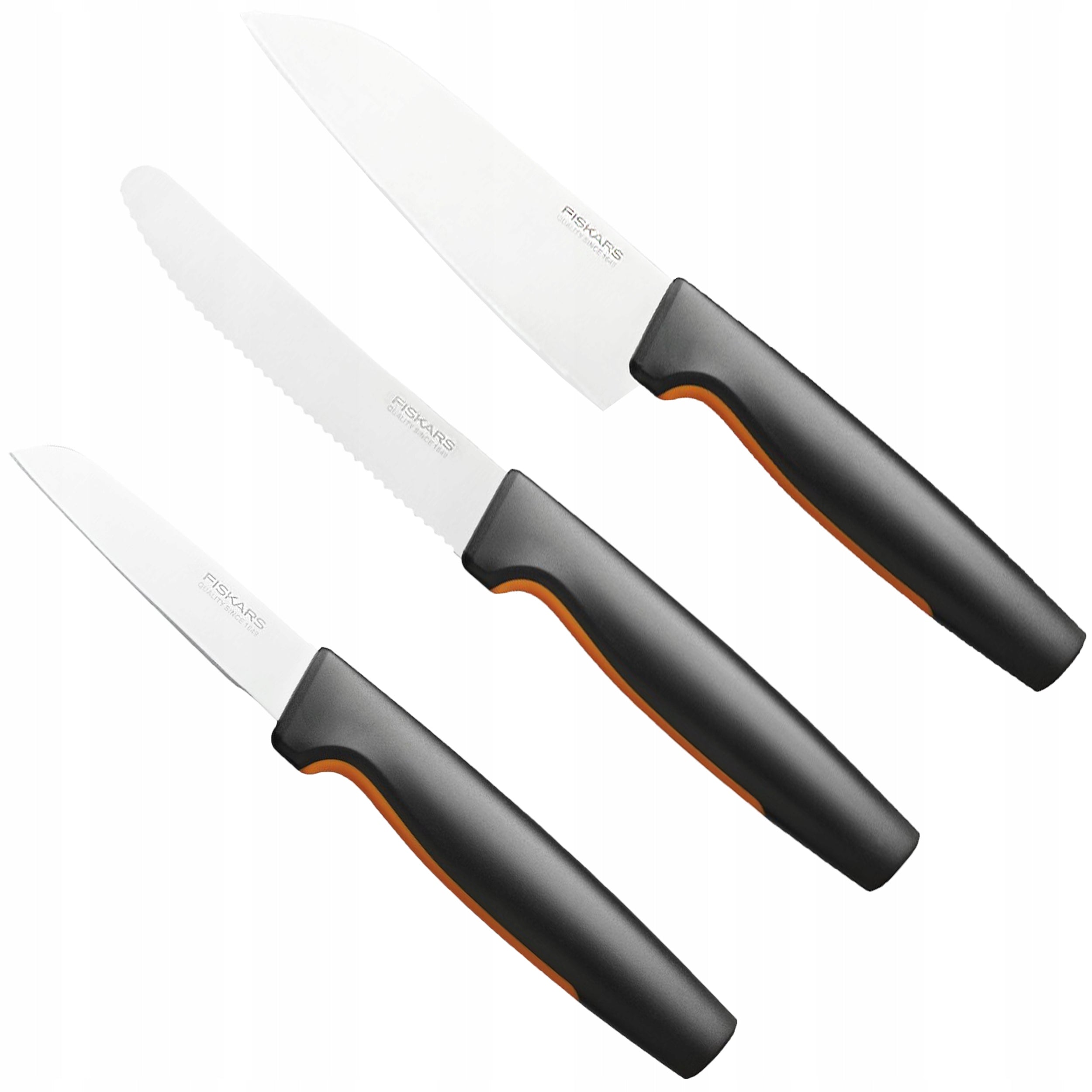 FISKARS SET OF 3 KNIVES KNIFE FOR PEELING VEGETABLES FRUIT CHEF Manufacturer code 1057556