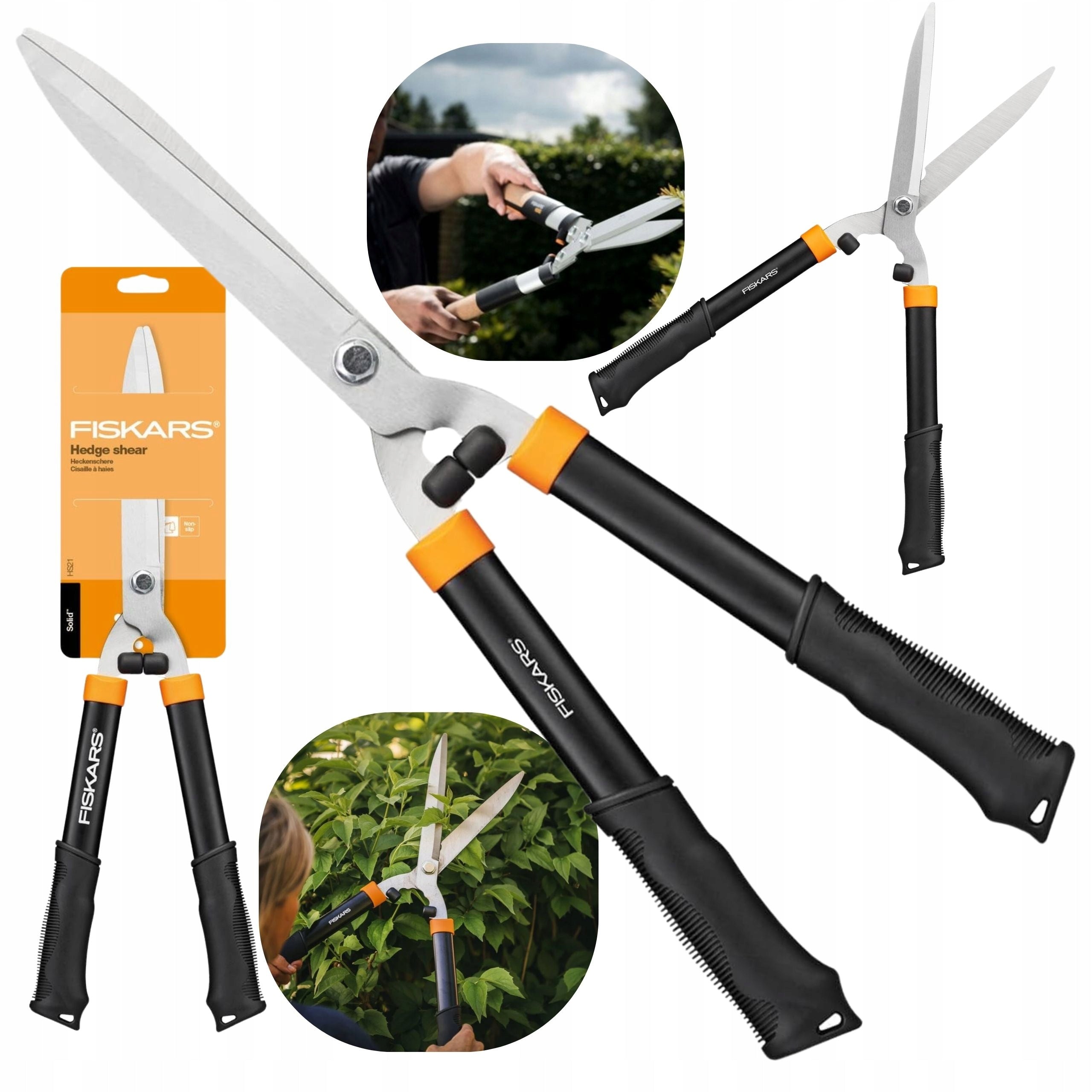 FISKARS SHEARS SCISSOR PRUNING SHEAR FOR BUSH BRANCHES HS21 ORIGINAL