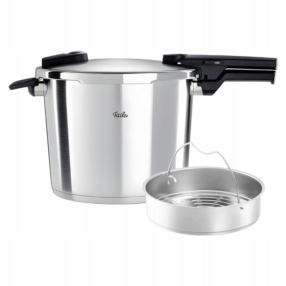 FISSLER Vitaquick Premium - Pressure cooker 10 l with perforated cartridge - Ø26 cm
