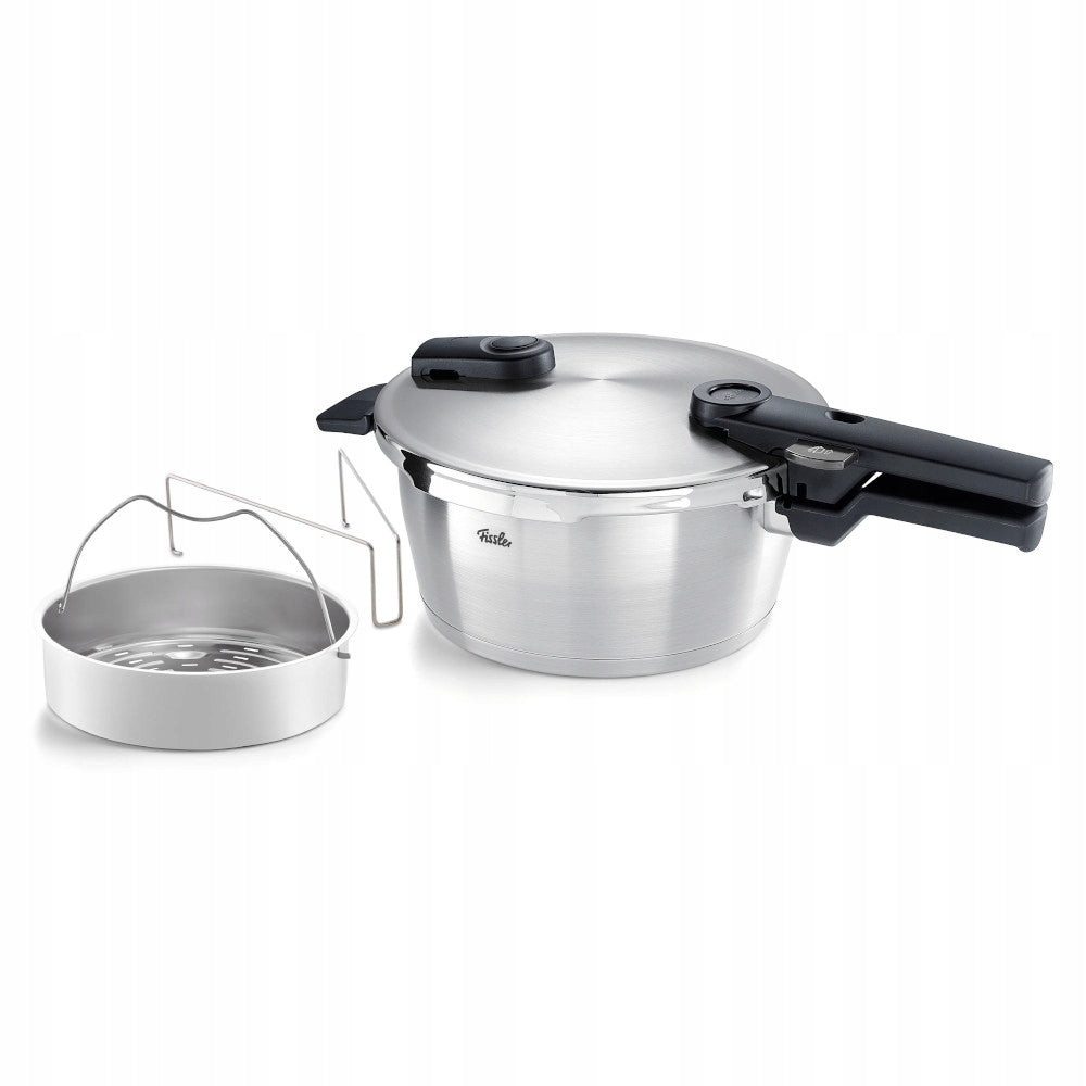 FISSLER - Vitaquick Premium - Pressure cooker 3,5 l with perforated cartridge Ø22 cm