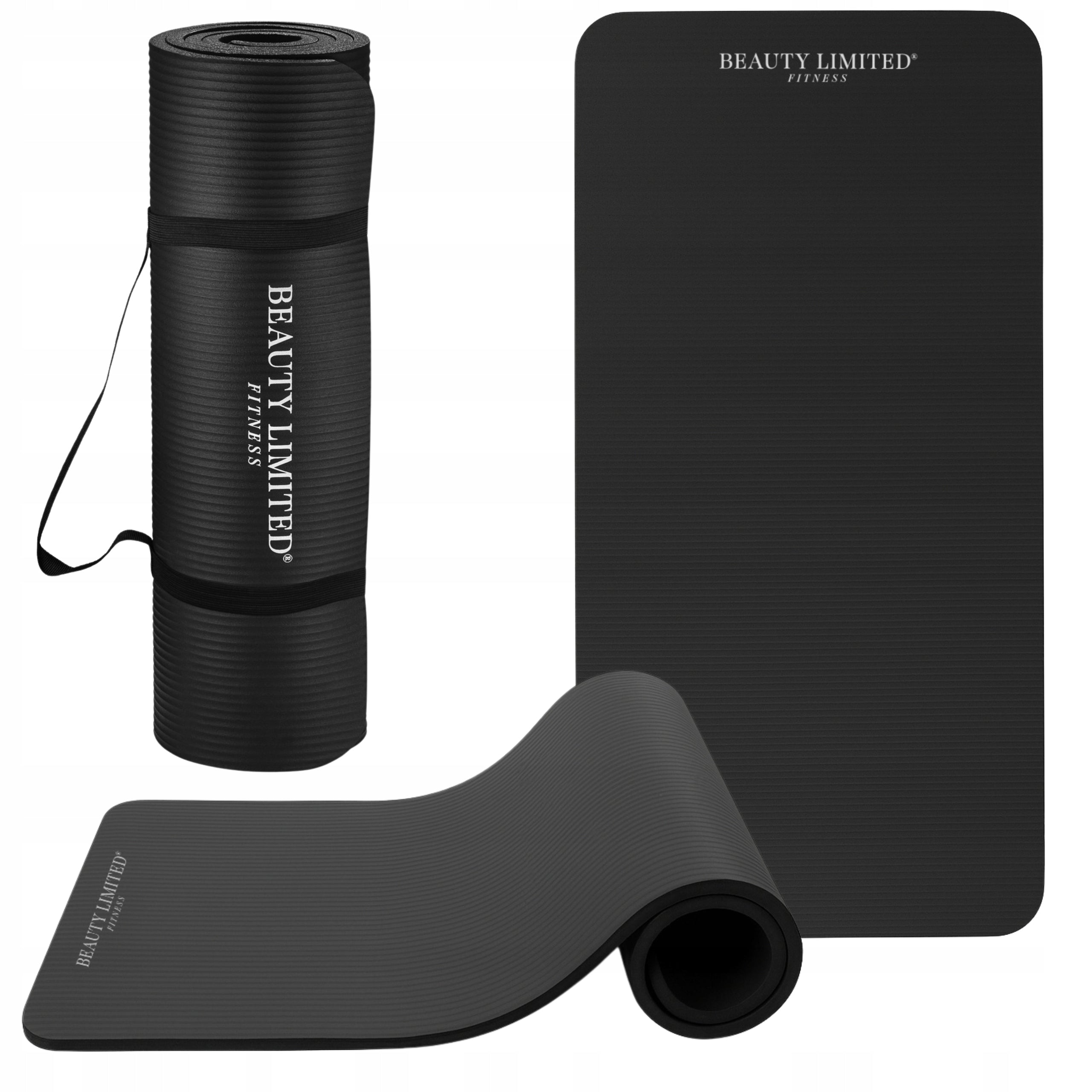 FITNESS EXERCISE MAT YOGA GYMNASTIC TRAINING THICK NBR 1,5CM