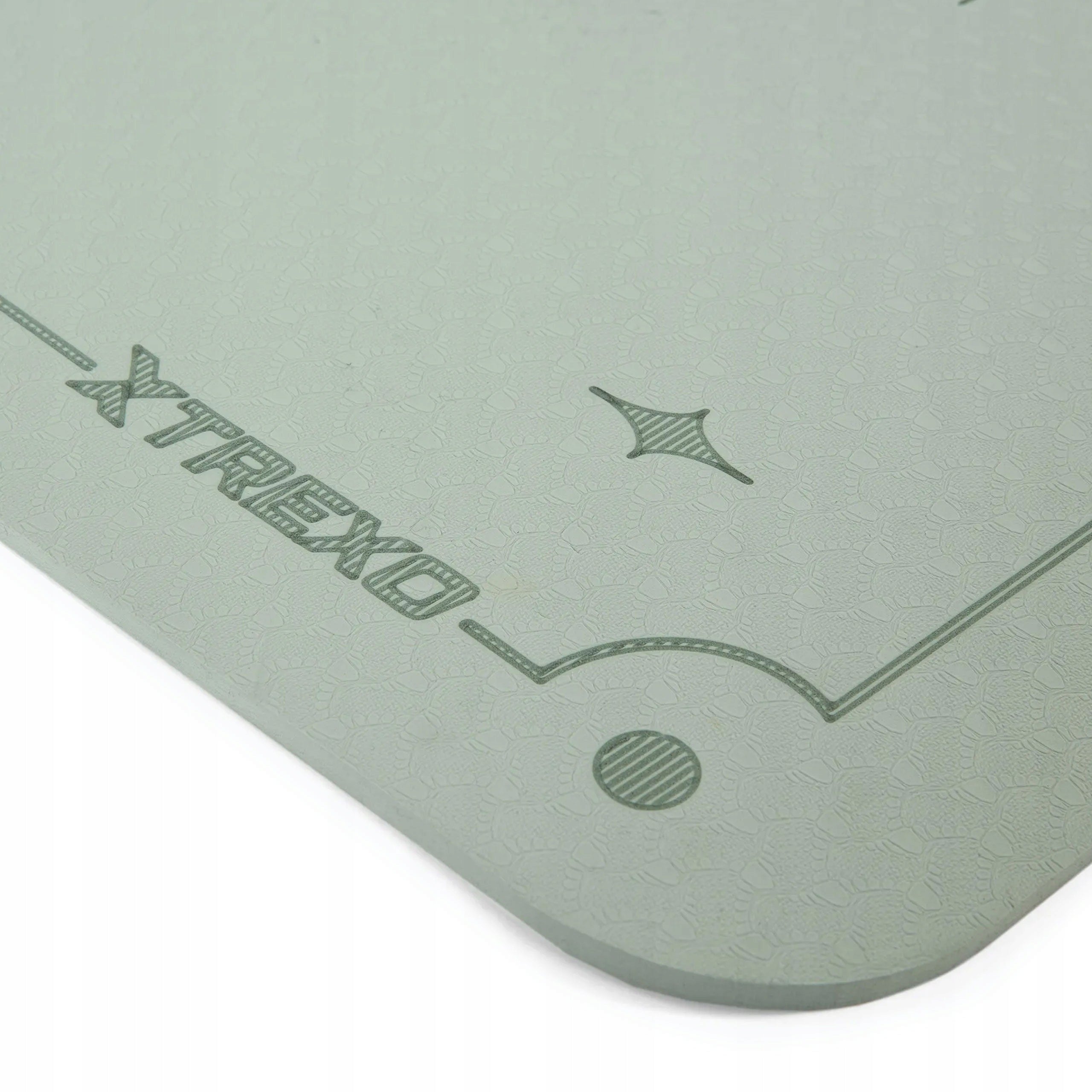 FITNESS MAT XTREXO FOR YOGA EXERCISES TRAINING SOFT NON-SLIP 6 mm Manufacturer code TXO-B4Z001-GN