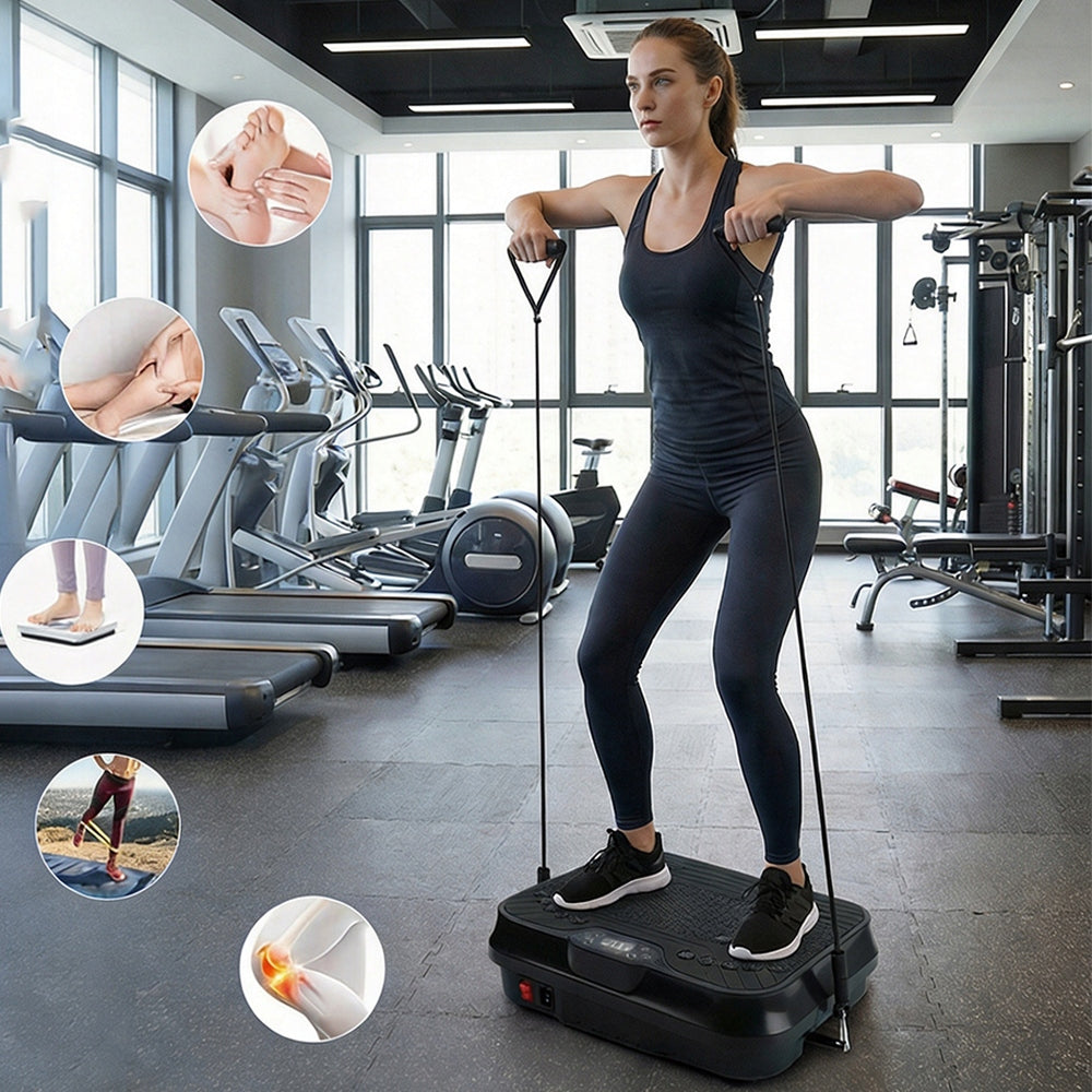 FITNESS VIBRATION PLATFORM FOR BODY SHAPING AND MUSCLE STIMULATION Manufacturer code FR-168