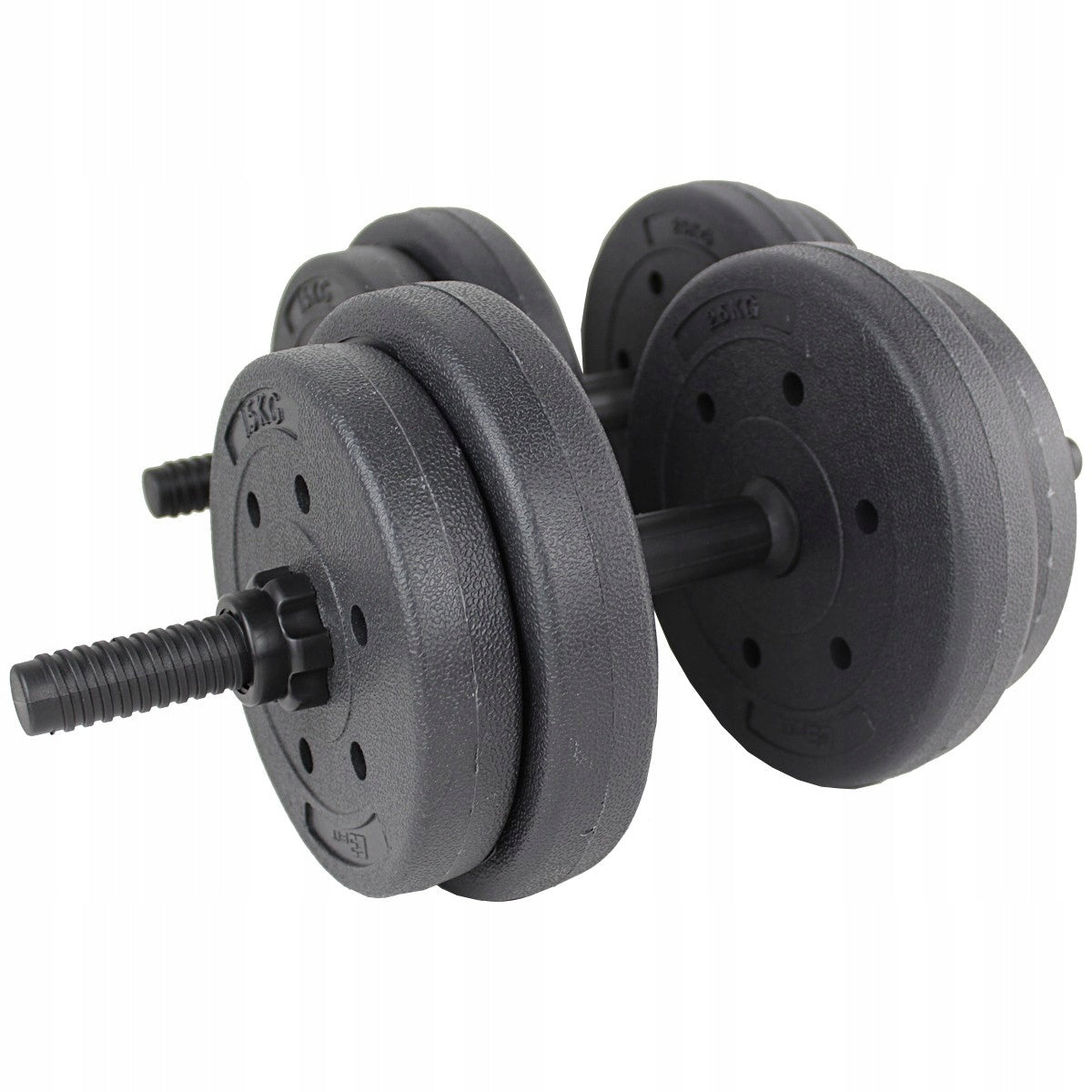 FITNESS WEIGHTS Adjustable Dumbbells 2x8kg SET