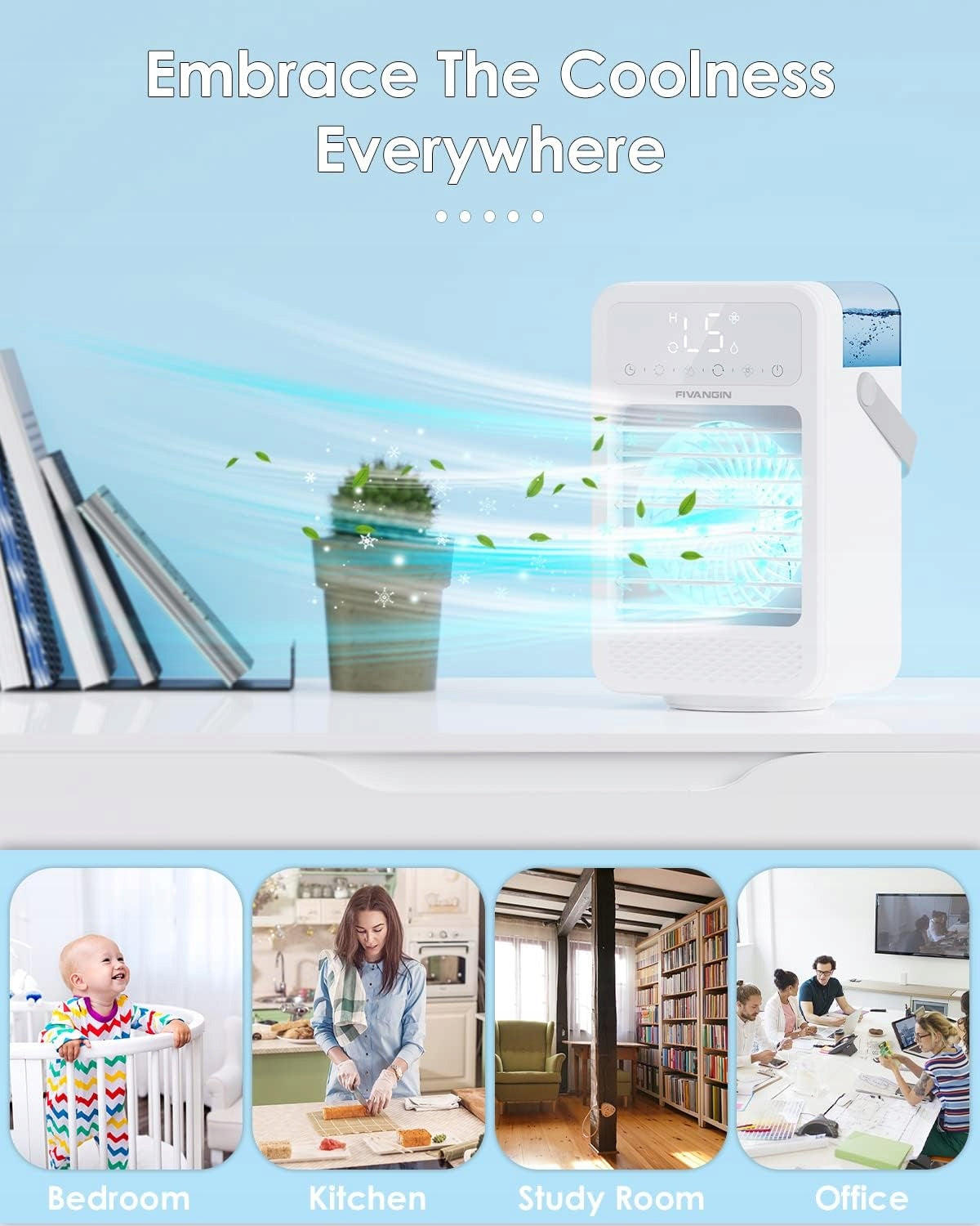 FIVANGIN F2A Portable Air Conditioner 10W Manufacturer code 2020222