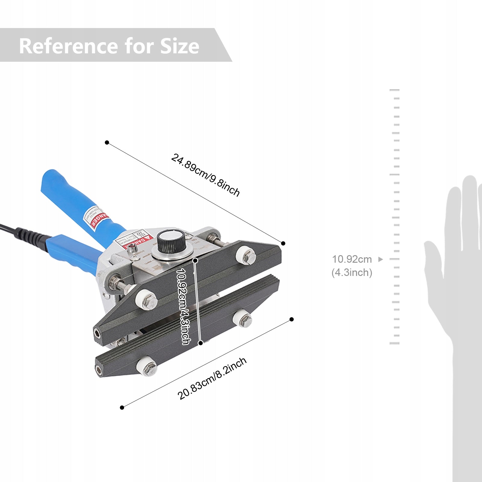FKR-200 HAND-HELD CLAMPING SEALING MACHINE 300W Manufacturer code 974975103